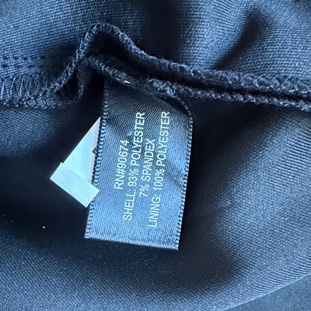Boston Proper Elegant Black Pearl Embellished Bodice medium Top Blouse - Picture 11 of 12